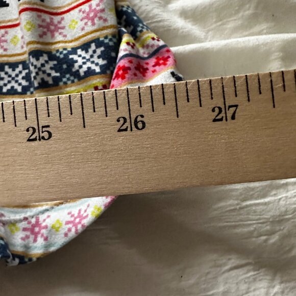 Winter Snowflake Nightshirt Women's 2X-3X Secret Treasures Recycled Polyester - Picture 4 of 6